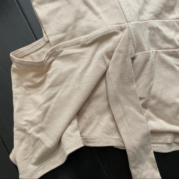 Zahraa The Label Mia Mini Neck Cover in Nude - Picture 9 of 9